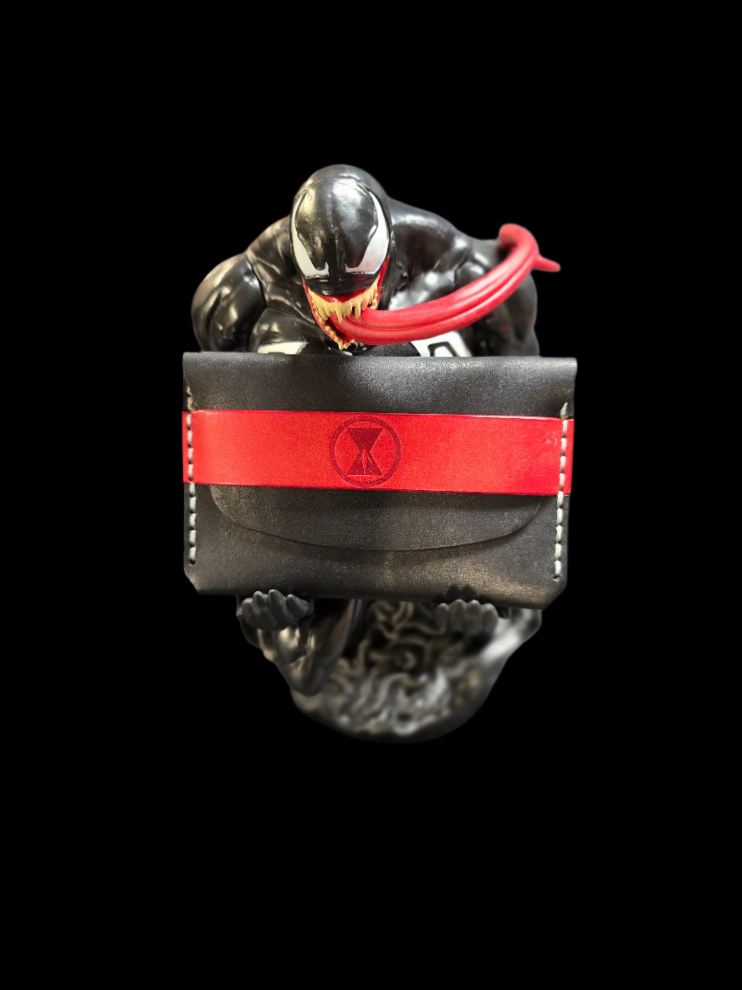 The Recon Pouch Italian Leather Wallet Superhero Edition