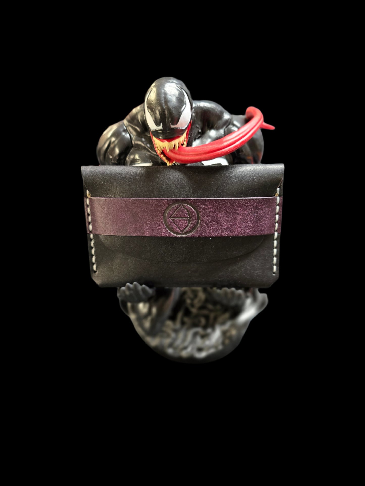 The Recon Pouch Italian Leather Wallet Superhero Edition