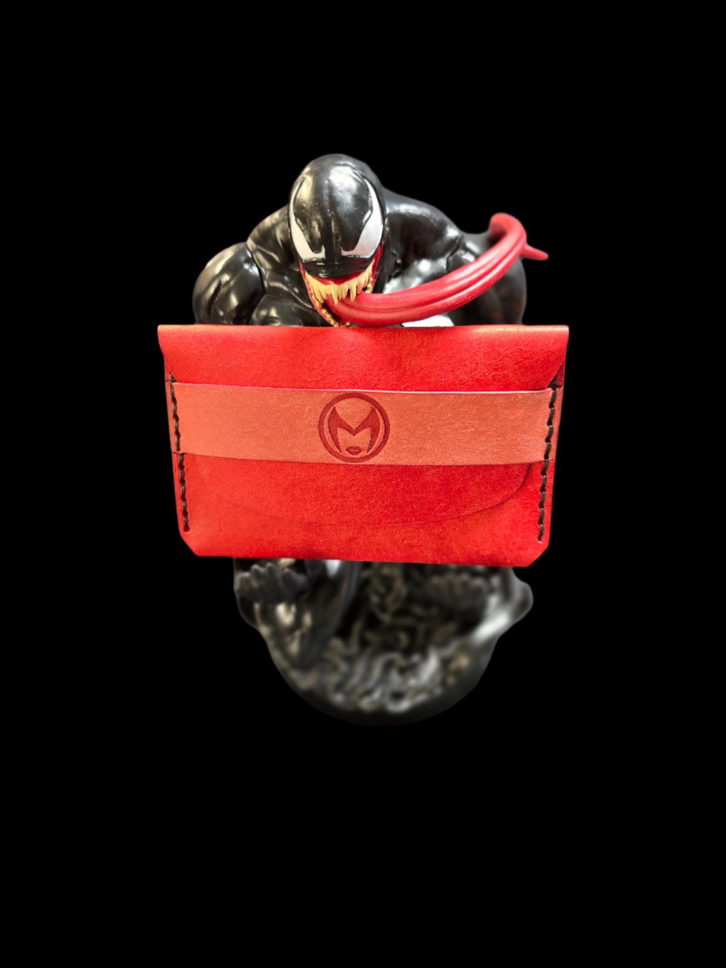 The Recon Pouch Italian Leather Wallet Superhero Edition
